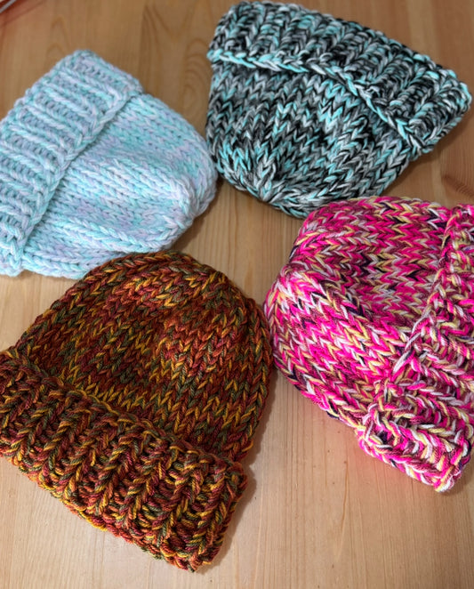 Chunky Knit Hat Workshop - Friday 28th November 7-9pm at Devonmade