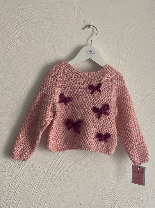 Bow Jumper - 1-2 years