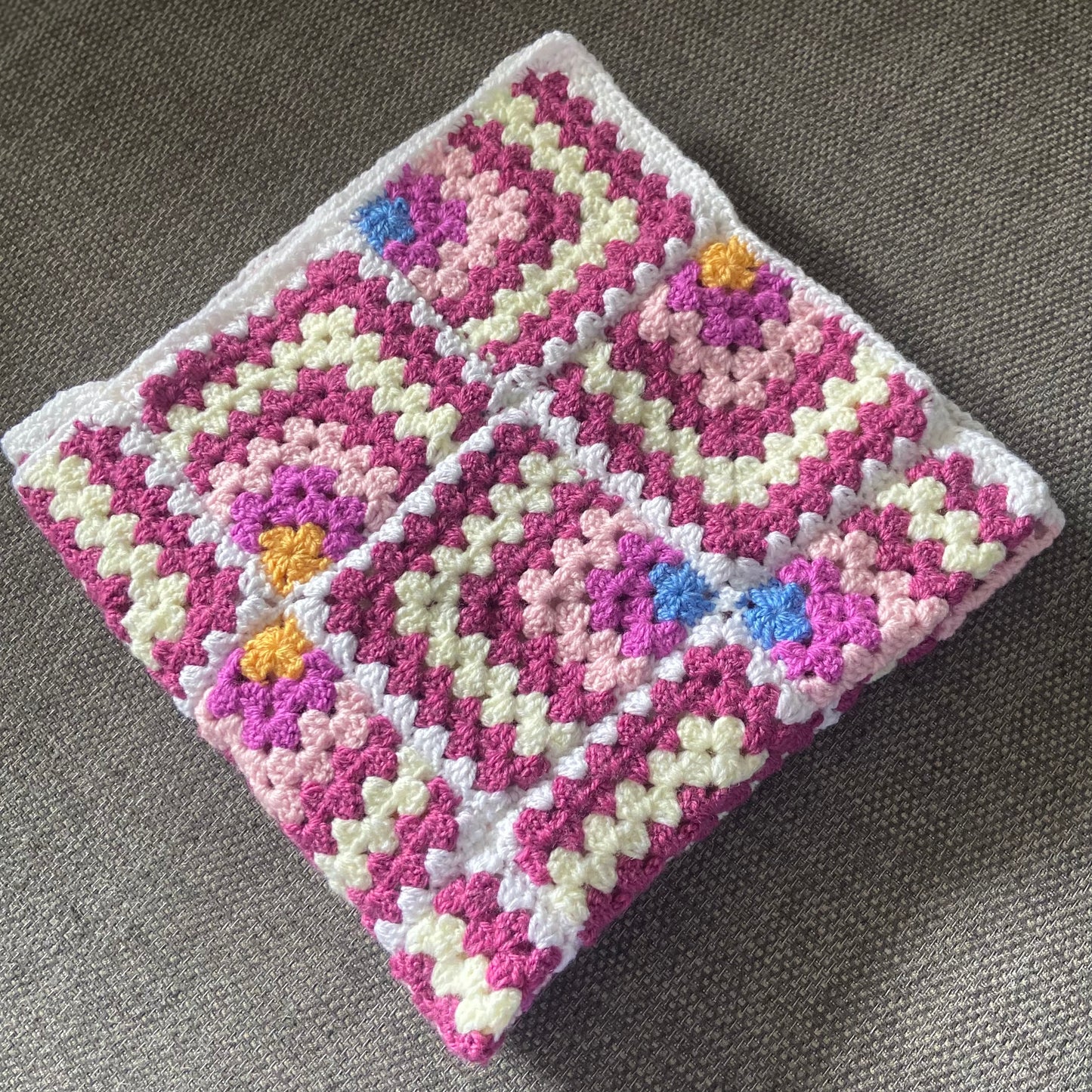 Handmade Crochet Baby Blanket - Soft and Cozy