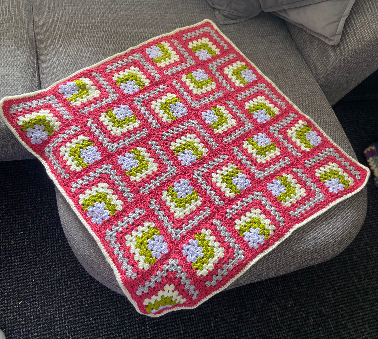 Handmade Crochet Baby Blanket - Soft and Cozy