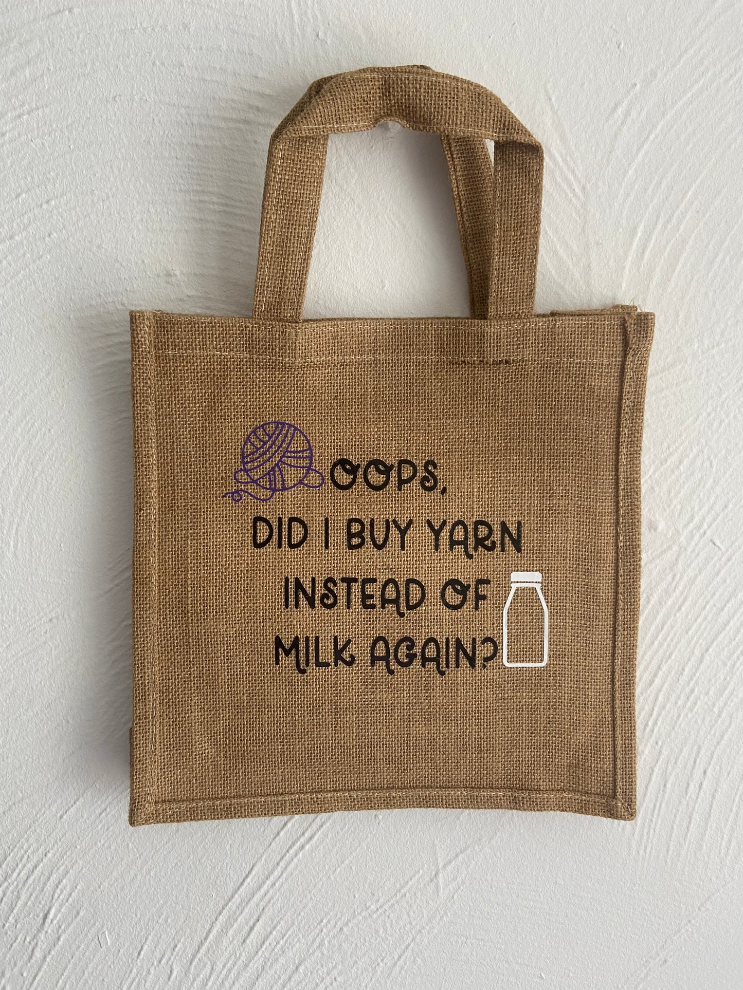 Not More Yarn - Punny Tote Bag