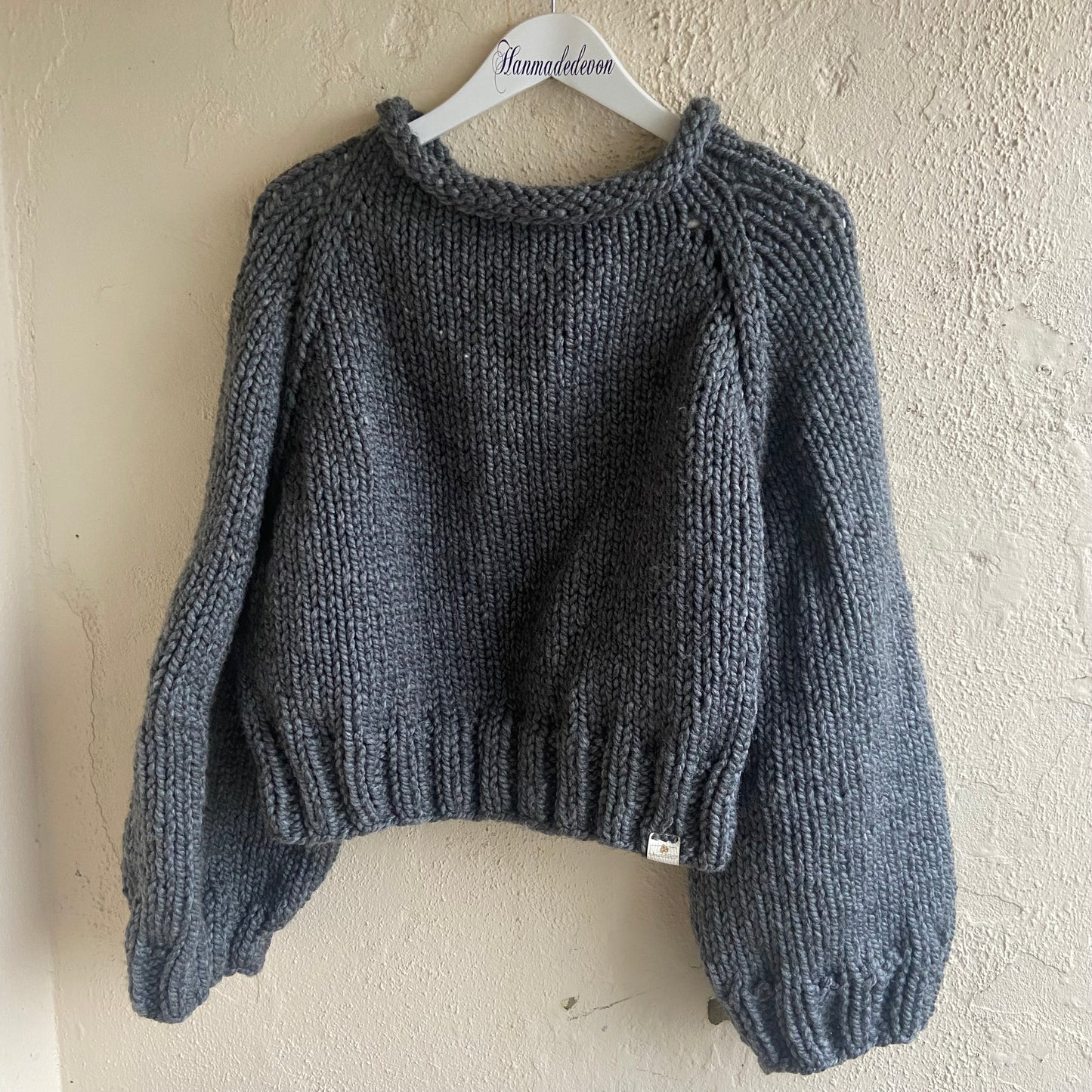 Super Chunky Knit Jumper - Custom Size & Colors | Handmade Oversized Sweater in High-Quality Acrylic Yarn