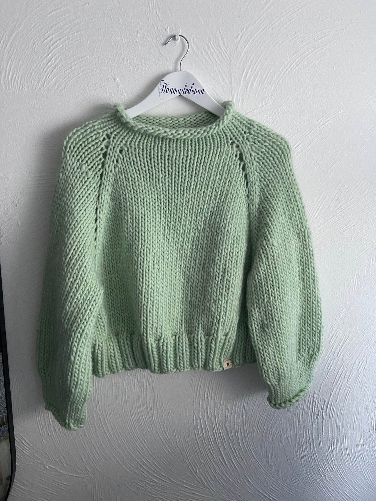 Super Chunky Knit Jumper - Custom Size & Colors | Handmade Oversized Sweater in UK Merino Wool