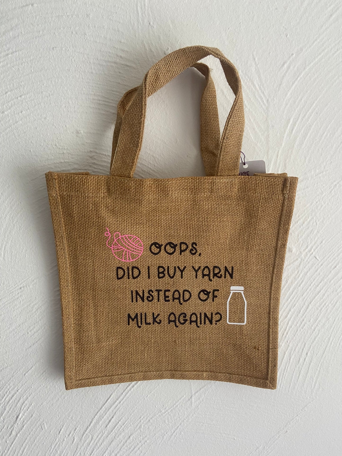 Not More Yarn - Punny Tote Bag