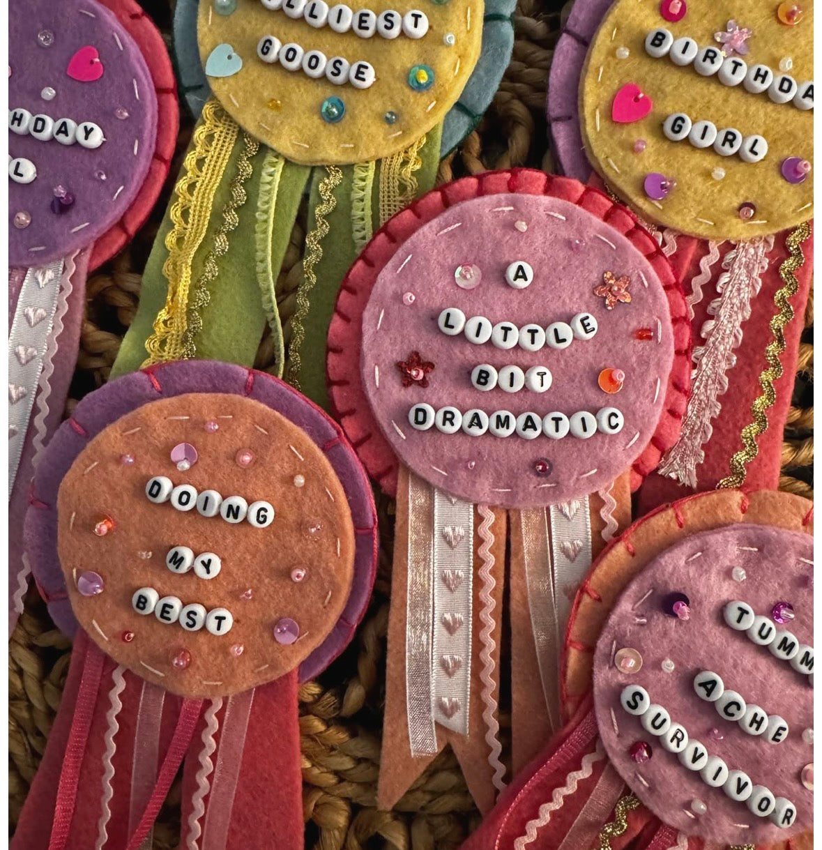 Felt Ribbon Rosette Workshop - Saturday 4th July at Devonmade, Paignton